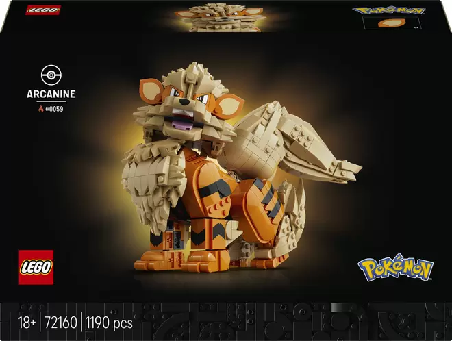 LEGO Pokémon 72160 Arcanine