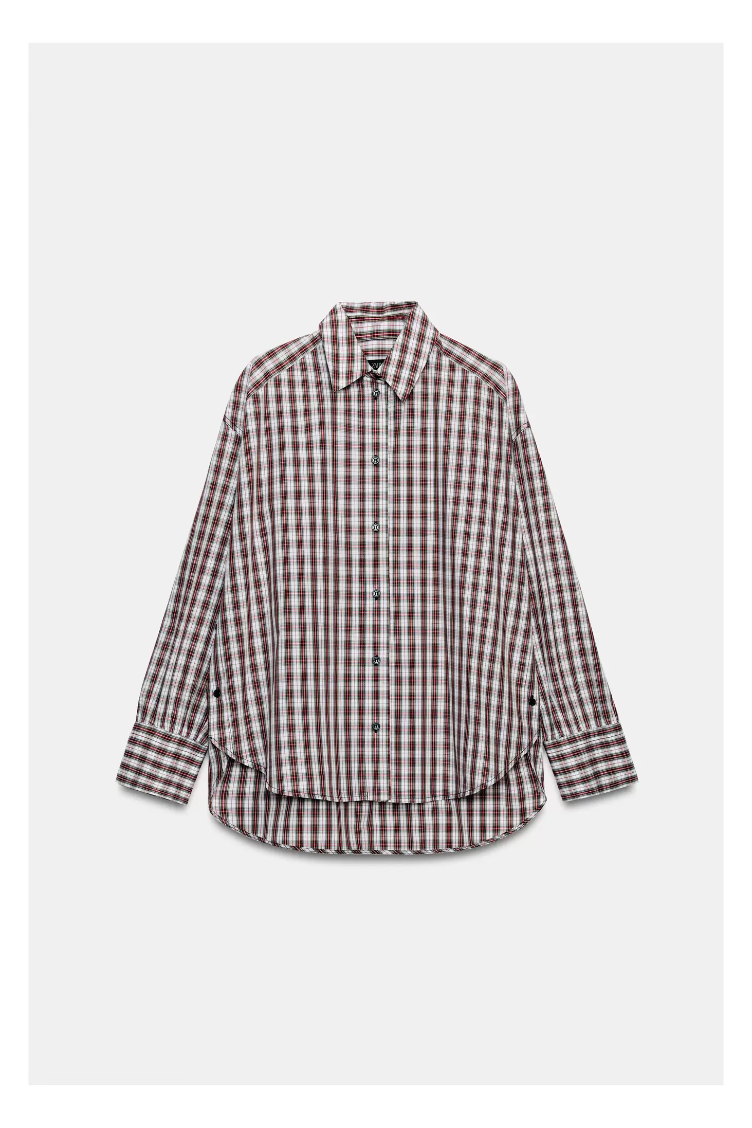 ZW COLLECTION TERNET OVERSIZE SKJORTE