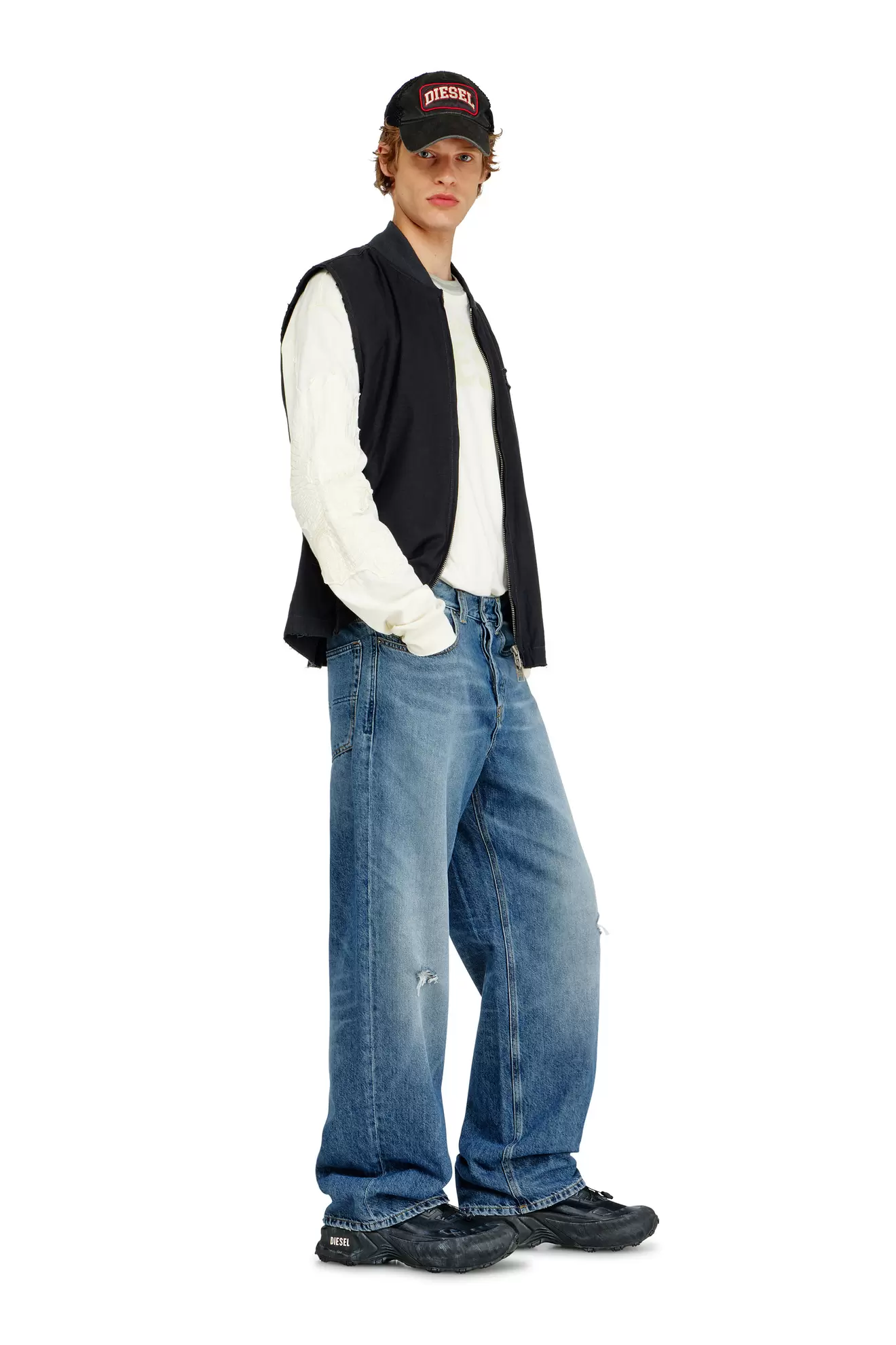 Relaxed Jeans Low Waist 2001 D-Macro