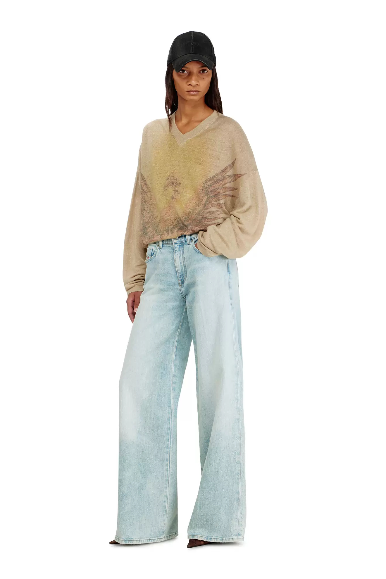 Flare Jeans Regular Waist 1978 D-Akemi