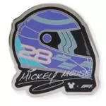 Disney x Formula 1 Velocity Limited Release Mickey Mouse Helmet Pin
