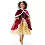 Belle Deluxe Winter Costume For Kids, Beauty and the Beast