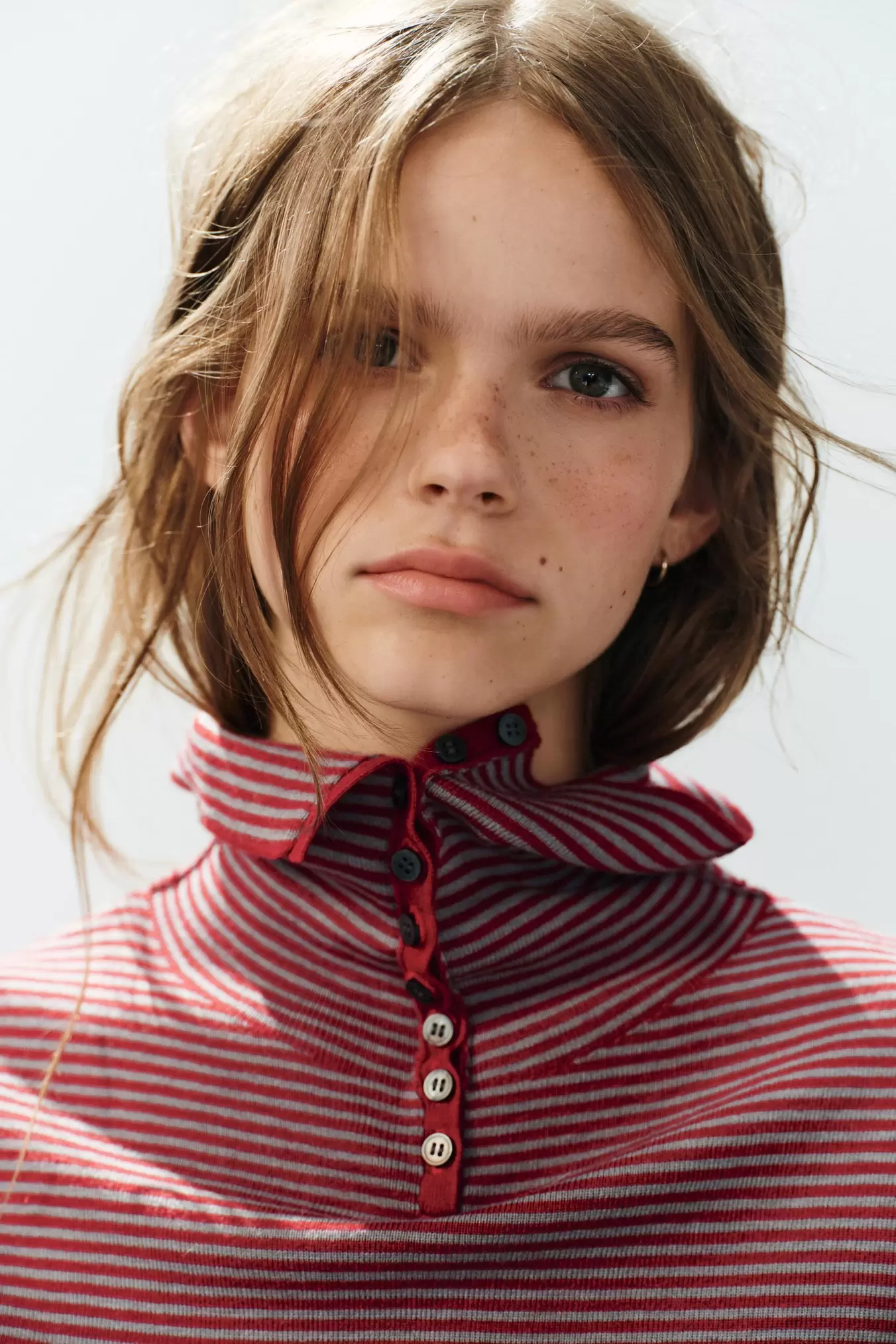 STRIBET ULD-SWEATER