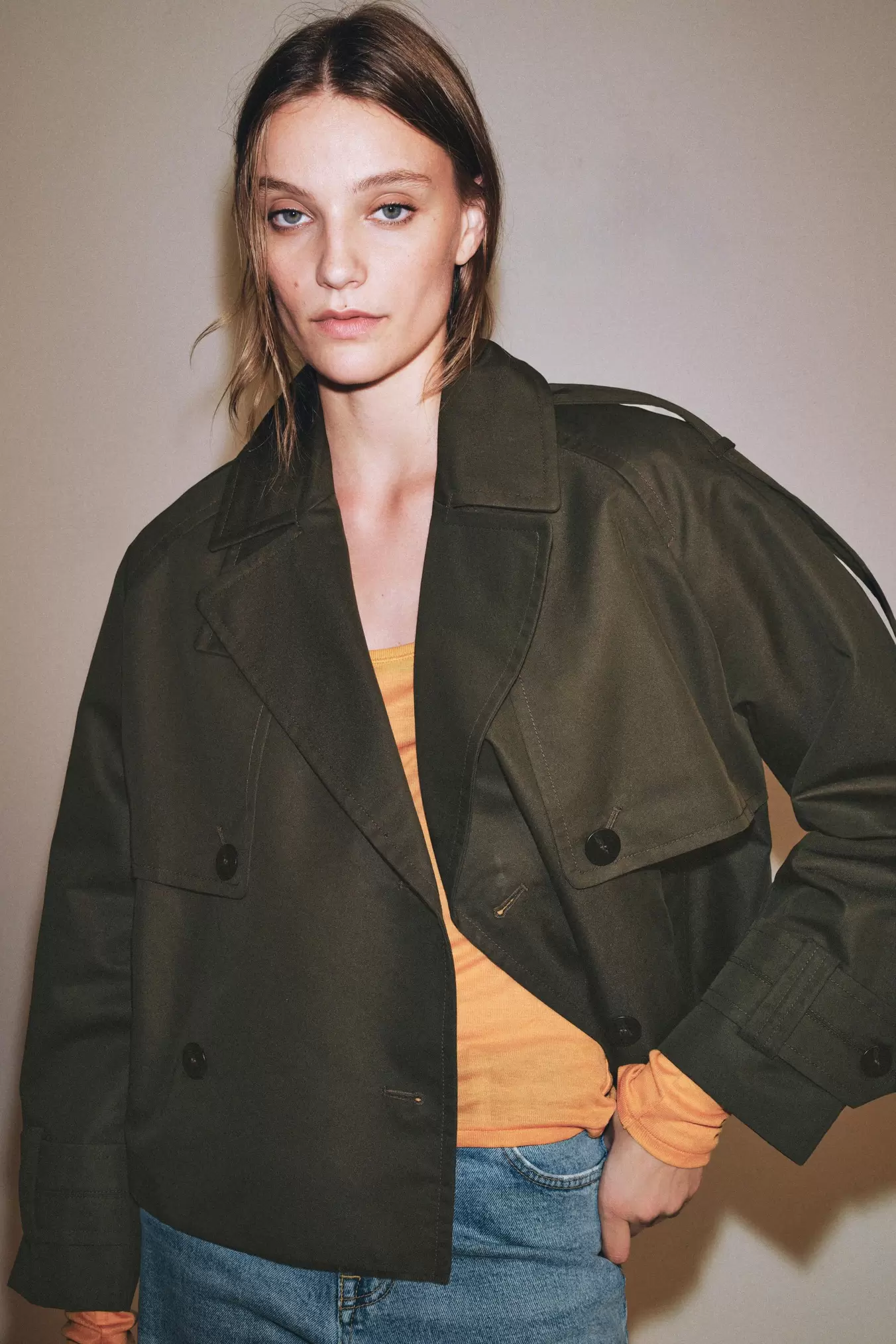 KORT TRENCHCOAT - ZW COLLECTION
