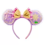 Disney Parks Rapunzel Minnie Mouse Ears Headband for Adults, Tangled