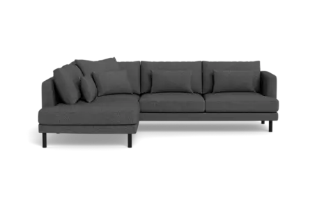 Noelle sofa med open end Vis