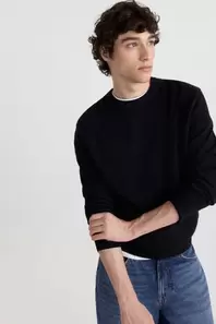 Jersey básico cuello redondo