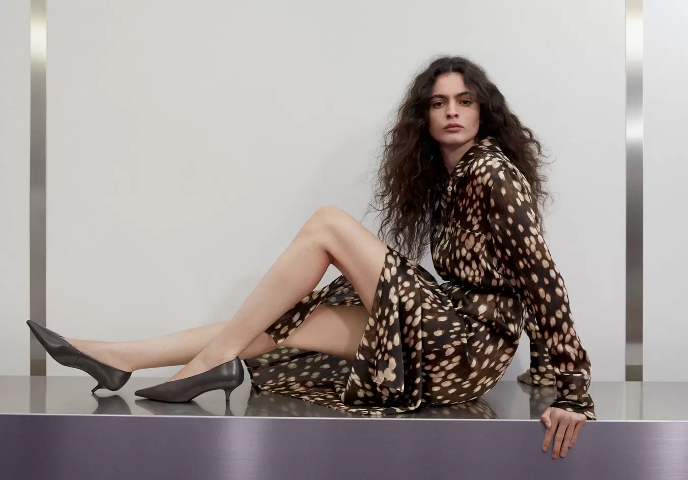 Bambi shirt dress