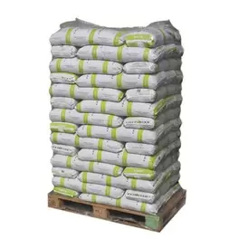 Greenwood træpiller i pose 16kg/ps Ø6mm 56ps Sælges på palle a 56 poser