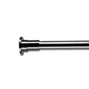 Badeforhængsstang, 70-120 cm, krom