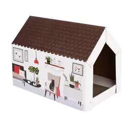 XL-kattehus Home inkl. kradsebræt