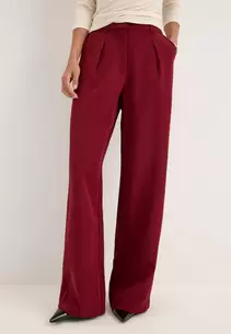 High Waist Pleated Trousers