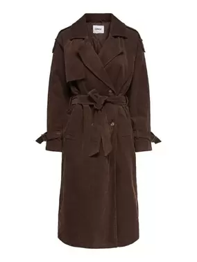 ONLGARGI Fløjls Trenchcoat