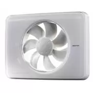 Intellivent 2.0 badventilator, fugtstyring, timer, Ø100 mm, hvid