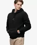 Micro Logo Fleece Hættetrøje