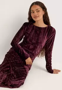 Velvet Maxi Dress