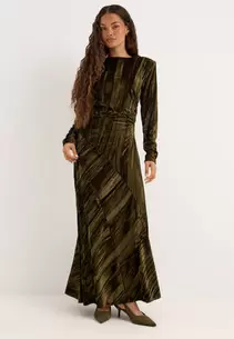 Velvet Maxi Dress