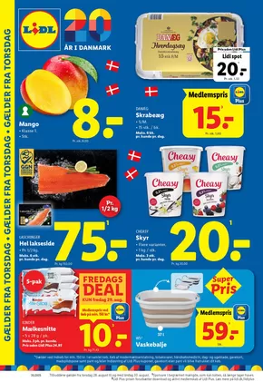 Lidl katalog i Faaborg | Fantastisk tilbud til kupjægere | 2025-08-20T00:00:00.000Z - 2025-08-30T00:00:00.000Z