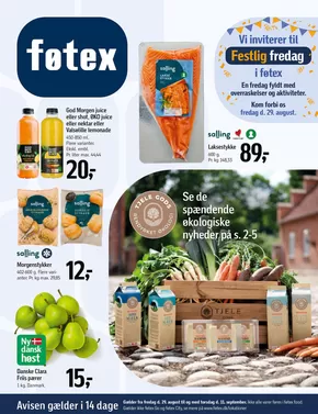 Føtex katalog i Harboøre | Toptilbud og rabatter | 2025-08-29T00:00:00.000Z - 2025-09-11T00:00:00.000Z