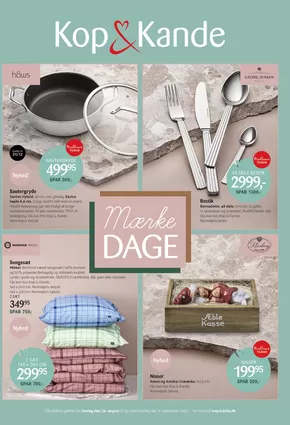 Kop & Kande katalog | Velkommen til Mærkedage! | 2025-08-29T00:00:00.000Z - 2025-09-11T00:00:00.000Z