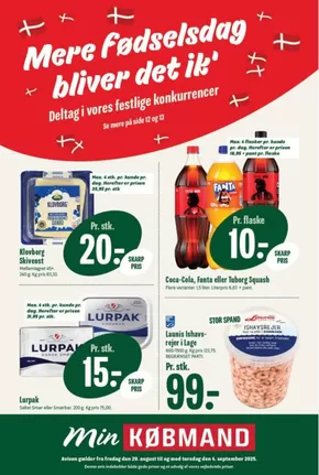 Min Købmand katalog i Nørresundby | Min Købmand Tilbudsavis | 2025-08-29T00:00:00.000Z - 2025-09-04T00:00:00.000Z