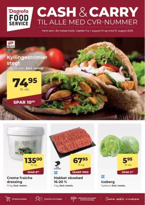 Dagrofa Food Service katalog i København | Global August 2025 | 2025-09-03T00:00:00.000Z - 2025-09-17T00:00:00.000Z