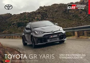 Toyota katalog i Brøndby | GR Yaris Specifikationer | 2025-09-03T00:00:00.000Z - 2025-09-17T00:00:00.000Z