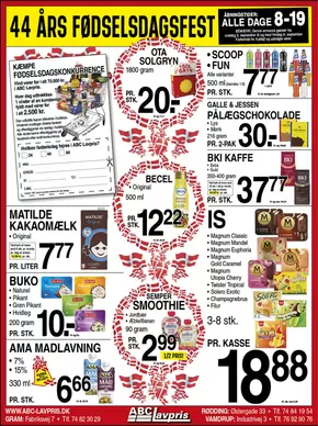 ABC Lavpris katalog | Tilbud til kupjægere | 2025-09-04T00:00:00.000Z - 2025-09-18T00:00:00.000Z