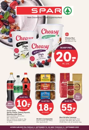 SPAR katalog i Nykøbing Mors | Eksklusive kup | 2025-09-04T00:00:00.000Z - 2025-09-18T00:00:00.000Z