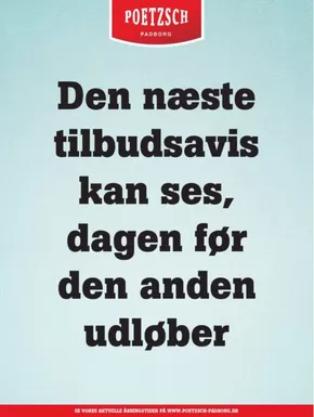 Poetzsch Padborg katalog | Aktuelle særkampagner | 2025-09-05T00:00:00.000Z - 2025-09-19T00:00:00.000Z