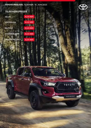Toyota katalog i Holstebro | Hilux Tilbehørspriser | 2025-09-05T00:00:00.000Z - 2025-09-19T00:00:00.000Z