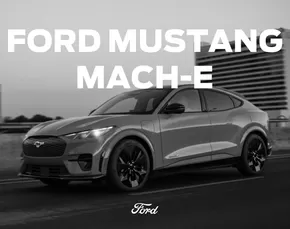 Ford katalog i Kolding | Mustang Mach-E Specifikationer | 2025-09-06T00:00:00.000Z - 2025-09-20T00:00:00.000Z