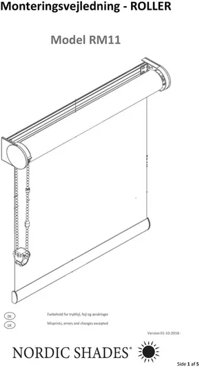 Garant katalog | NS - Monteringsvejledning - RM11 | 2025-09-07T00:00:00.000Z - 2025-09-21T00:00:00.000Z
