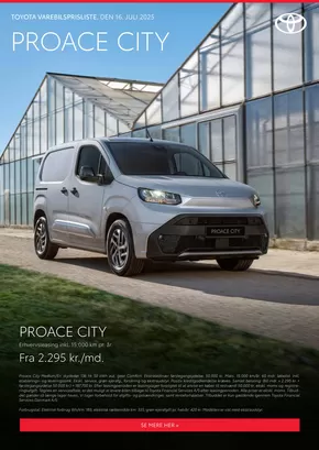 Toyota katalog i Fredericia | Prisliste | 2025-09-08T00:00:00.000Z - 2025-09-22T00:00:00.000Z