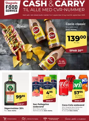 Dagrofa Food Service katalog i Helsingør | Global 2509 Sept | 2025-09-09T00:00:00.000Z - 2025-09-23T00:00:00.000Z