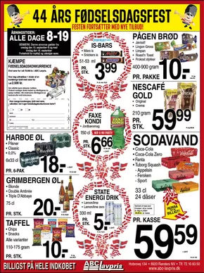 ABC Lavpris katalog i Randers | Stort udvalg af tilbud | 2025-09-11T00:00:00.000Z - 2025-09-25T00:00:00.000Z