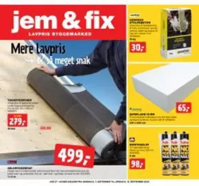 jem & fix katalog i Faaborg | jem & fix Tilbudsavis | 2025-09-13T00:00:00.000Z - 2025-09-27T00:00:00.000Z
