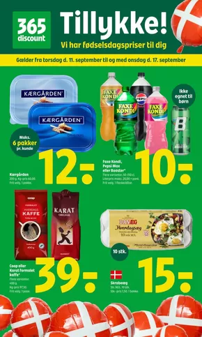 365discount katalog i Skjern | Spar nu med vores tilbud | 2025-09-13T00:00:00.000Z - 2025-09-27T00:00:00.000Z