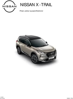 Nissan katalog i Frederikshavn | Nissan X-Trail | 2025-09-13T00:00:00.000Z - 2026-09-13T00:00:00.000Z