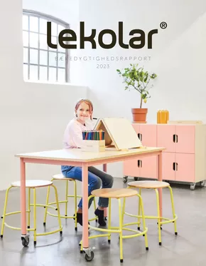 Lekolar katalog | Lekolar Bæredygtighedsrapport | 2025-09-13T00:00:00.000Z - 2025-09-27T00:00:00.000Z