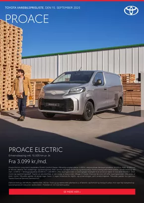 Toyota katalog i Silkeborg | Rabatter og kampagner | 2025-09-16T00:00:00.000Z - 2025-09-30T00:00:00.000Z