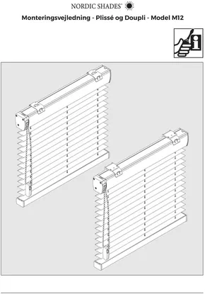 Garant katalog i Harboøre | NS - Monteringsvejledning - Plissé - Doupli - M12 | 2025-09-17T00:00:00.000Z - 2025-10-01T00:00:00.000Z