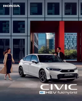 Honda katalog i Nykøbing Falster | Honda Civic hybrid brochure | 2025-09-17T00:00:00.000Z - 2026-09-17T00:00:00.000Z