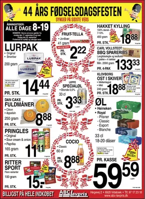ABC Lavpris katalog i Skjern | Stort udvalg af tilbud | 2025-09-17T00:00:00.000Z - 2025-10-01T00:00:00.000Z