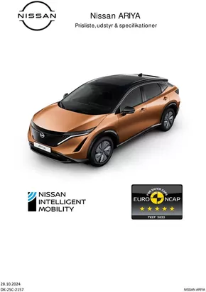 Nissan katalog i Hobro | Nissan ARIYA | 2024-10-28T00:00:00.000Z - 2025-10-28T00:00:00.000Z