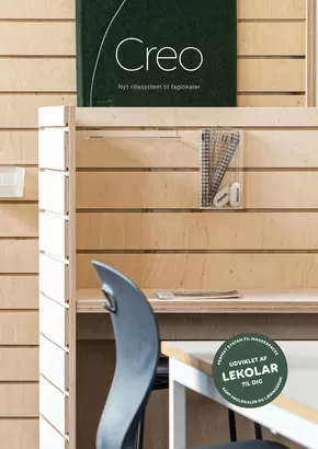 Lekolar katalog i Struer | Lekolar Creo system | 2025-09-19T00:00:00.000Z - 2025-10-03T00:00:00.000Z