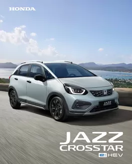 Honda katalog i Frederikssund | Honda Jazz Hybrid Crosstar Brochure | 2025-09-22T00:00:00.000Z - 2026-09-22T00:00:00.000Z
