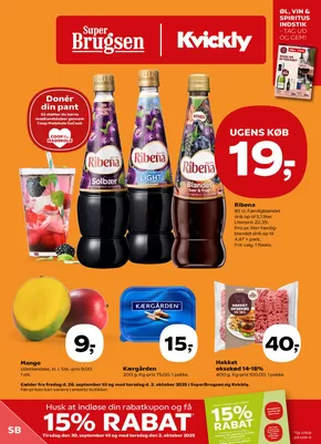 SuperBrugsen katalog i Svendborg | Spar nu med vores tilbud | 2025-09-26T00:00:00.000Z - 2025-10-02T00:00:00.000Z