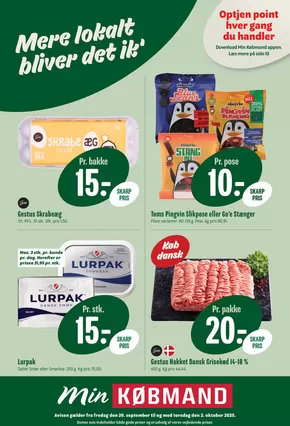 Min Købmand katalog i Svendborg | Toptilbud til alle kunder | 2025-09-25T00:00:00.000Z - 2025-10-09T00:00:00.000Z