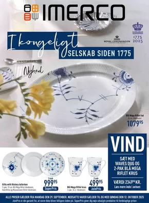 Imerco katalog i Odense | Uge 40 Royal Copenhagen | 2025-09-29T00:00:00.000Z - 2025-10-13T00:00:00.000Z
